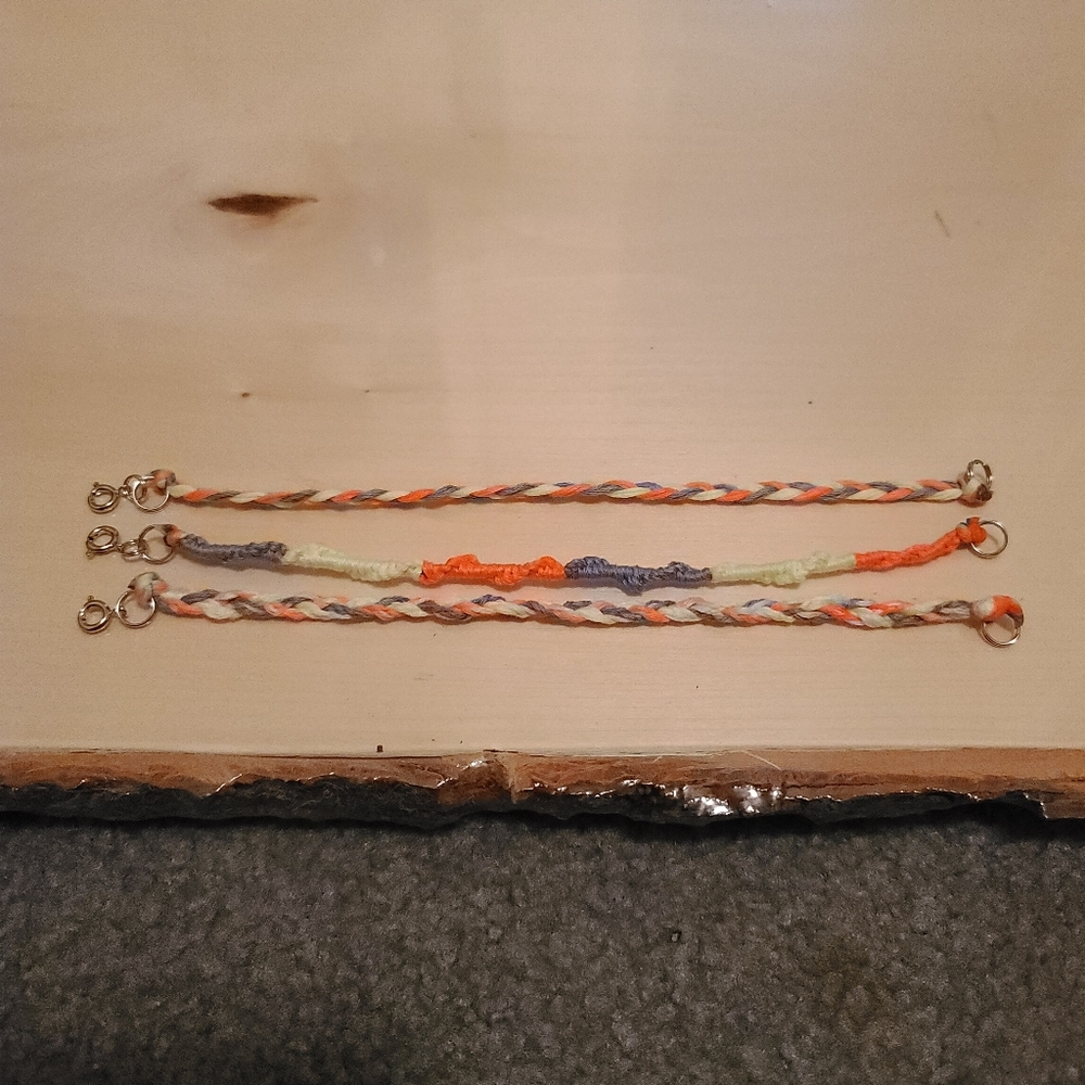 3 Handmade CK Crafts Bracelets